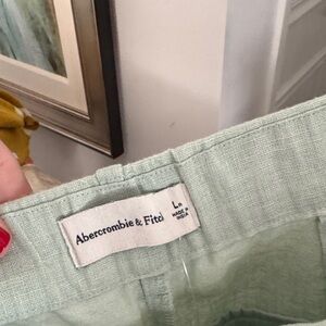 Abercrombie & Fitch Mint Green Trousers